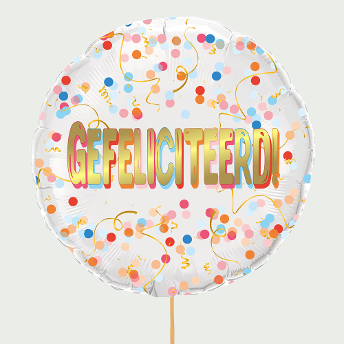 Luchtvaart heks botsen Ballon Gefeliciteerd! bestellen? | Topgeschenken.nl