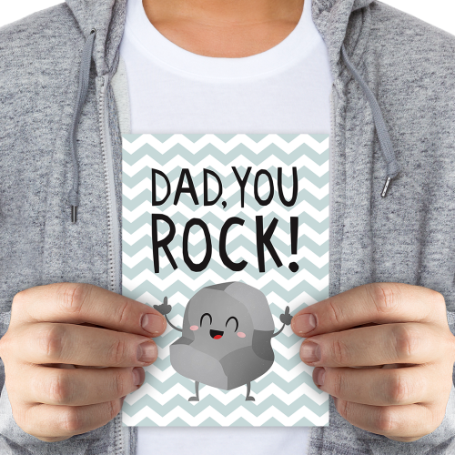 Dad you rock! - large