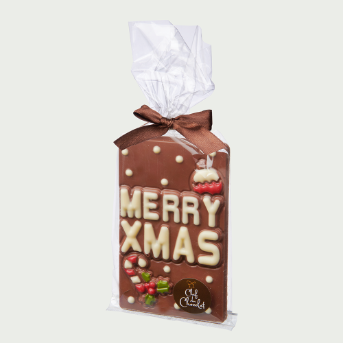 Chocolate bar Merry X-mas