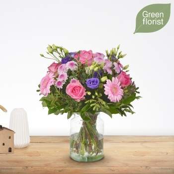 Green florist boeket Loes