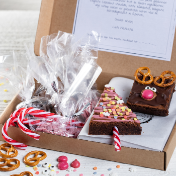 DIY Kerst Brownies