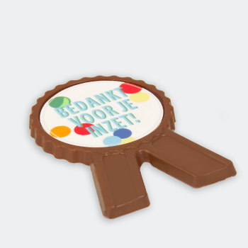 Chocolade 'Bedankt voor je inzet'