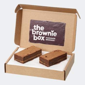 Brownie caramel seasalt
