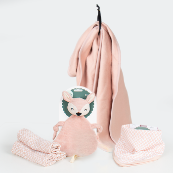 Geboorte cadeau roze