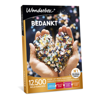 Wonderbox Bedankt