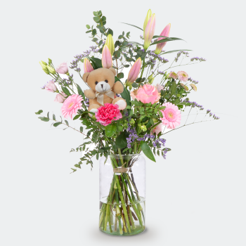 Bouquet Sophie with a bear