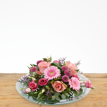 Bloemstuk roze