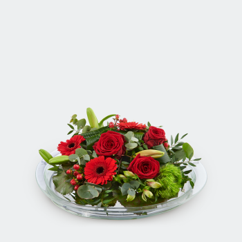Bloemstuk rood