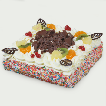 Cream cake royal festive