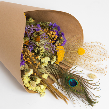 Dried Flowers Bouquet varieted colors