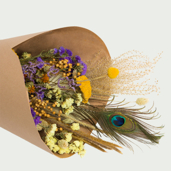 Dried Flowers Bouquet varieted colors