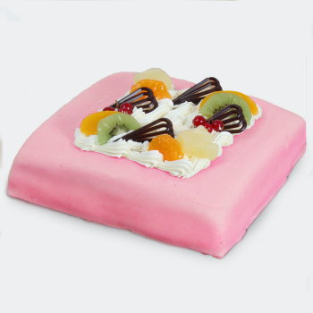 Marsepeintaart luxe roze