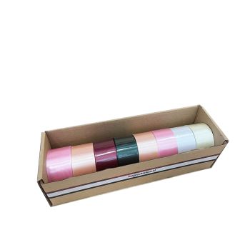Lint zijde 45mm (mix doos 8 rollen) 50 meter