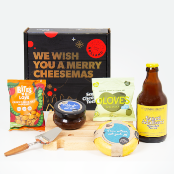Kaaspakket bier - kerst