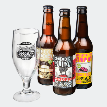 Biologisch kerst biergeschenk