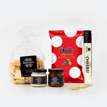 Borrelpakket 'Wijn & lekkers'