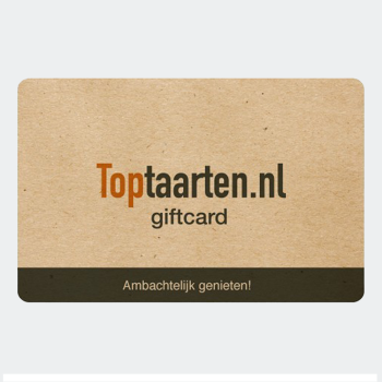 Toptaarten.nl giftcard