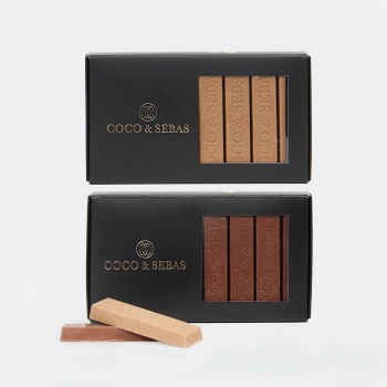 Chocolate Duo Milk - Caramel Sea Salt
