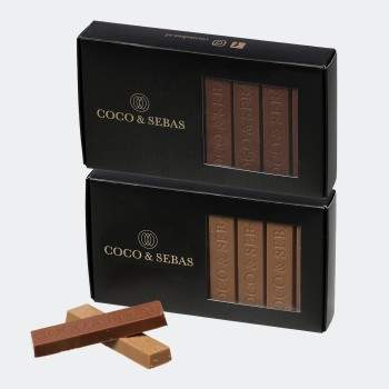 Chocolade Duo Melk - Karamel Zeezout