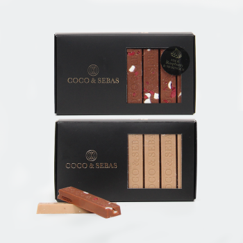 Duo Chocolate Caramel Sea Salt - Raspberry