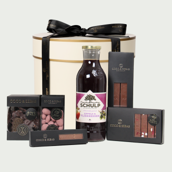 Giftbox chocolade & Schulp sap