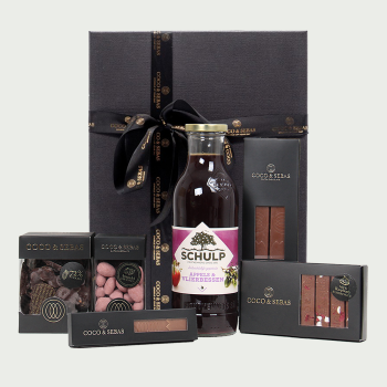 Giftbox chocolate & Schulp juice