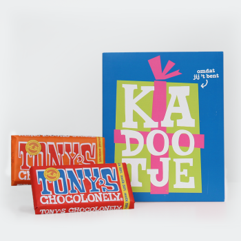 Tony's Chocolonely Duo box 'Gift'.
