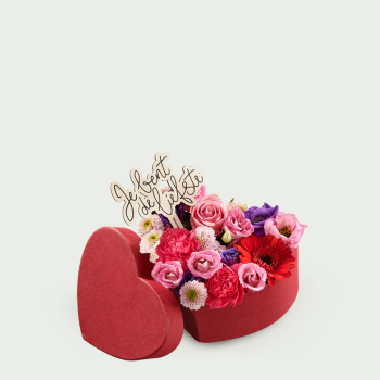 Bloemenhart love mixed klein