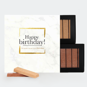 Chocolate Duo Bites 'Happy Birthday'