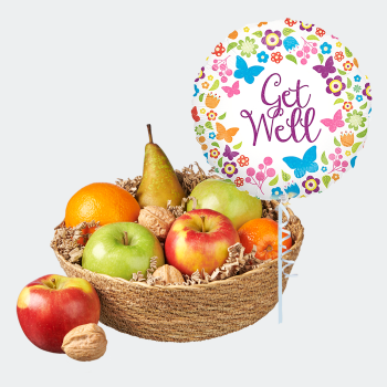 Fruitmand klein met ballon