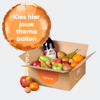 Fruit box with balloon