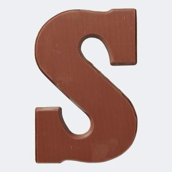 Chocoladeletter S melk