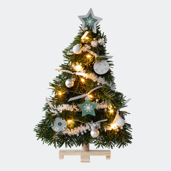 Brievenbus kerstboom Nobilis