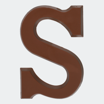 Chocoladeletter S melk 175 gram