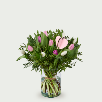 Boeket Talitha love pastel