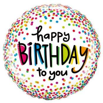 Happy Birthday Confetti