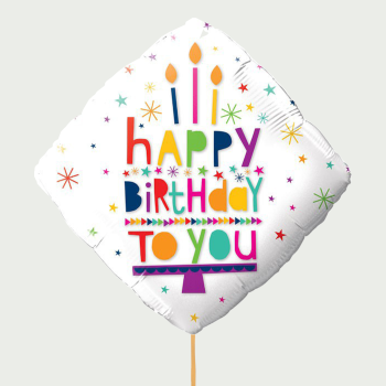 Ballon Happy Birthday to you