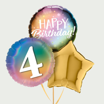 Tros ballonnen Feestelijk