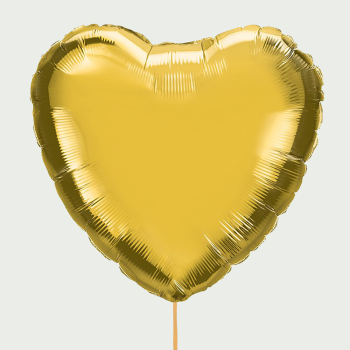 Balloon Golden heart
