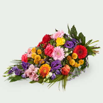 Funeral bouquet Intense colorful