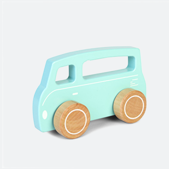 Houten busje