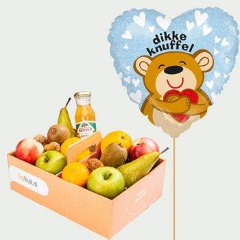 Fruitbox standaard met thema ballon