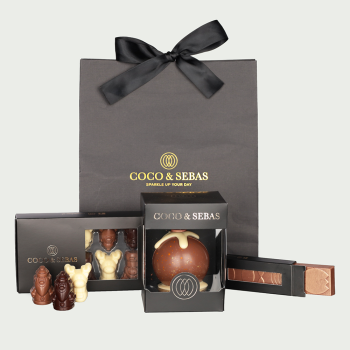 Giftbag chocolade kerst