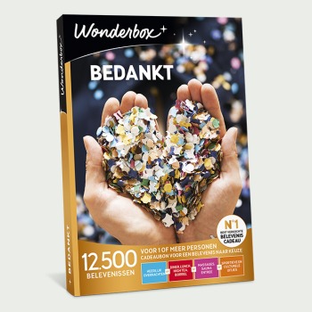 Wonderbox Bedankt