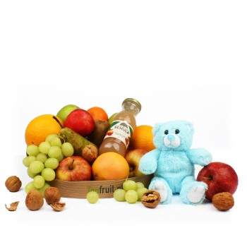 Fruitmand jongen klein
