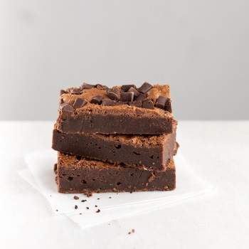 Brownie double chocolate