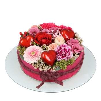 Bloementaart Love
