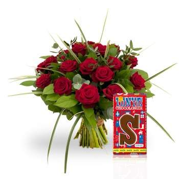Boeket Rosa Red met Tony