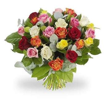 Green florist boeket Rosie