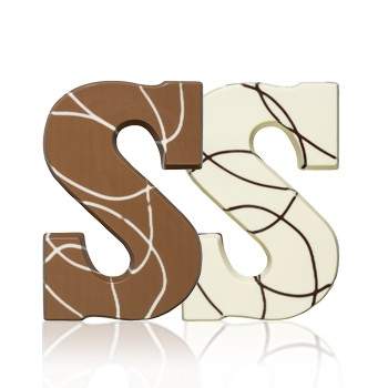 Chocoladeletter nougat praliné - S